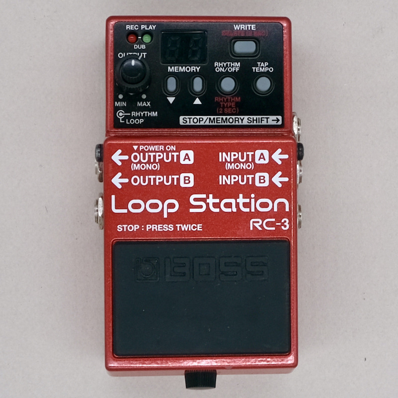 boss rc3 loop station