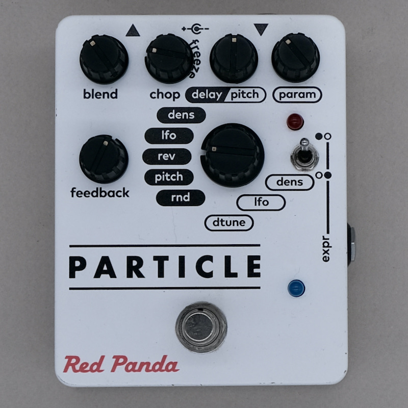 red panda particle ptch delay
